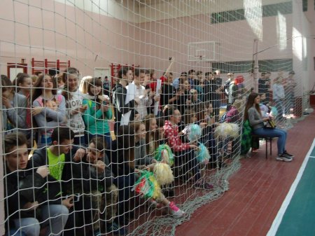 Змагання з волейболу між збірною командою учителів ЗНЗ №33 та командою директорів шкіл міста