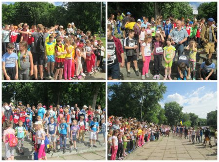 Вихованці пришкільних таборів міста взяли участь у Всеукраїнському Олімпійському дні