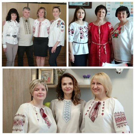 Колектив управління освіти Чернігівської міської ради приєднався до відзначення Дня вишиванки