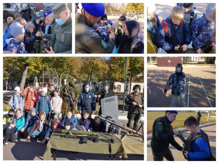Учні НВК №16 відвідали військову частину 3082
